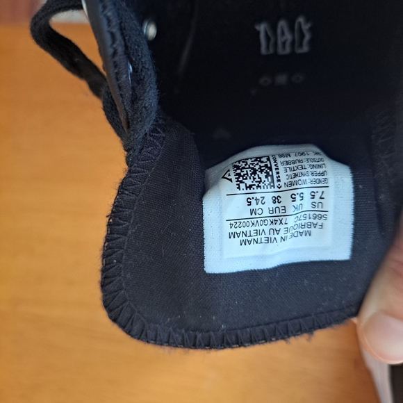 Converse Ctas lift leather platform black polar W - Picture 4 of 5